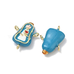 Messing-Emaille-Kronleuchter-Komponenten für Jungfrauenreligionen&nbsp;KK-Z153-05G-01
