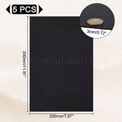 Tampons en tôle ondulée en plastique&nbsp;DIY-WH0622-128C-01