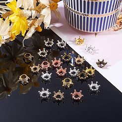 Тибетском стиле сплав шарик крышки PALLOY-NB0001-34