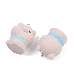 Кулоны из флокированной смолы&nbsp;FIND-A052-02