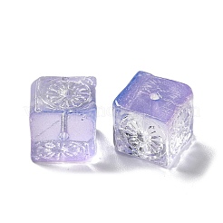 Perle di vetro trasparente&nbsp;GLAA-D025-02F