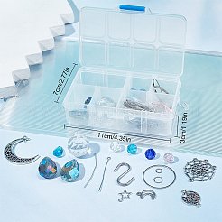 Наборы для изготовления подвесок из сплава луны и солнца DIY-SC0020-15