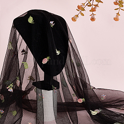 Сетка из полиэстера с фруктовой вышивкой KK-WH0558-10A