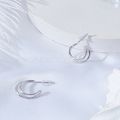 1 пара сережек-гвоздиков из латуни&nbsp;EJEW-LP0008-027