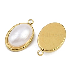 Подвески из искусственного жемчуга ABS из нержавеющей стали 304&nbsp;STAS-Z166-21B-G