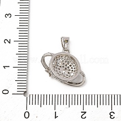 Латунные микро проложить кубического циркония подвески KK-F917-05A-P