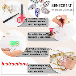 Цепочки из стразов CHC-R125-S6-16S