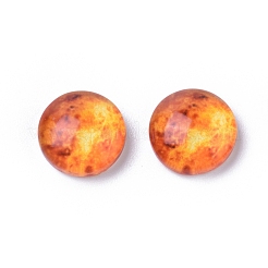 Glas cabochons&nbsp;GLAA-WH0015-15B-04