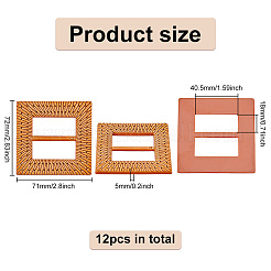 Пластиковые пряжки KY-FG0001-11A
