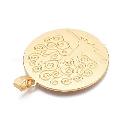 Большие подвески из сплава с покрытием&nbsp;PALLOY-T090-13G