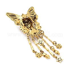 Значки на лацкан из сплава со стразами на Хэллоуин ALRI-D302-04AG