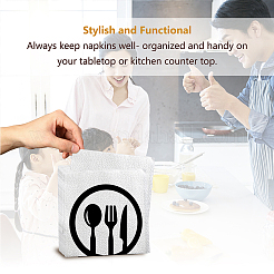 Железный держатель для салфеток DJEW-WH0020-003