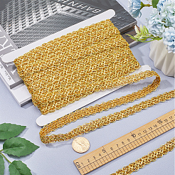 15 ярд полиэстерового цветочного кружева OCOR-GF0002-77