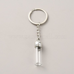 Portachiavi in acrilico e ferro&nbsp;AJEW-WH0609-836P-03