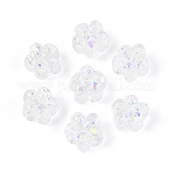 Нити из фольгированных бусин лэмпворк ручной работы&nbsp;FOIL-T008-06J