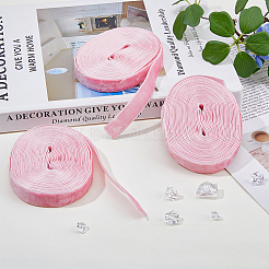 Односторонняя бархатная лента SRIB-WH0025-01A