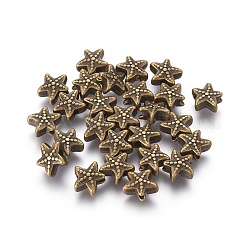 Сплавочные овальные бусины тибетского стиля &nbsp;LS-TIBE-H1078-AB-NR