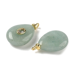 Gefärbt natürliche weiße Jade Anhänger&nbsp;G-H328-01G-B04