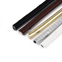 5 м двухцветный круглый шнур из искусственной кожи&nbsp;LC-N006-02D