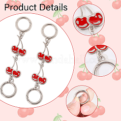 Удлинители ремешков для сумочки из цинкового сплава AJEW-WH0479-46D