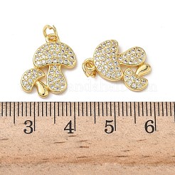 Латунные микро проложить кубического циркония подвески KK-H522-01F-G