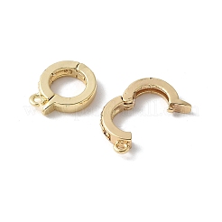 Латунные микропроволочные кубические циркониевые подвески KK-D324-06G