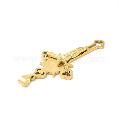 Большие подвески из нержавеющей стали 304 с вакуумным покрытием PVD STAS-D052-03G