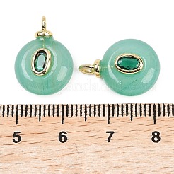 Крашеные натуральный белый нефрит подвески&nbsp;G-Z134-03G-05