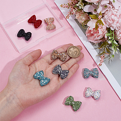 9 шт. 9-х цветные бусины из стразов и глины&nbsp;RB-PH0001-73