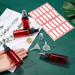 Пустые переносные пластиковые баллончики с распылителем&nbsp;AJEW-GF0009-72B-02