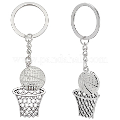 2шт. брелки с подвеской в виде баскетбольного сплава&nbsp;KEYC-SC0001-95P