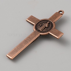 Gros pendentifs en alliage de style tibétain&nbsp;FIND-WH20027-42