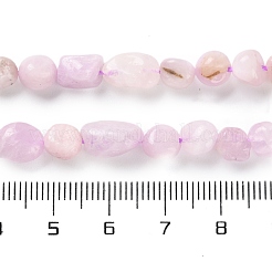 Природные кунцит бисер нитей G-P497-01C-36