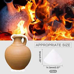 40 шт. основания для ветвей печи для обжига оксида алюминия AJEW-FH0001-82