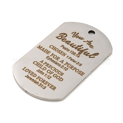 Подвески из нержавеющей стали 201 STAS-L079-07P