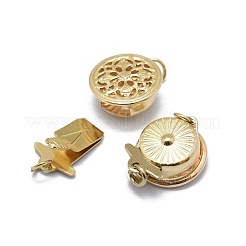 Застежки из филигранной коробки с желтым золотом KK-L183-013G