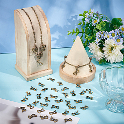 100 шт. Подвески из сплава в тибетском стиле TIBEP-PH0001-68