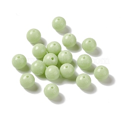 Светящаяся стеклянная бусина конфетного цвета&nbsp;GLAA-E031-01B-01