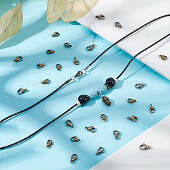 40 шт. 2 стиля тибетских карабинов из нержавеющей стали 304&nbsp;STAS-UN0040-78