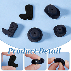 26 Stück 5 Stile Silikon-Fokalperlen&nbsp;SIL-AR0001-19