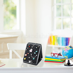 Фетровые подвески для обуви коллекция переплет календарь книга AJEW-WH0270-481