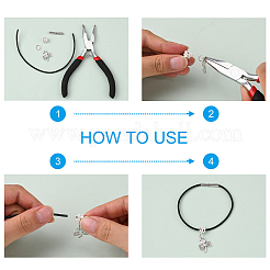 160 шт. 2-х цветные трубчатые дужки из цинкового сплава&nbsp;UNKW-SP0004-48