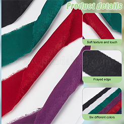 6 рулон полиэстеровых лент 6 цветов&nbsp;OCOR-BC0006-36E