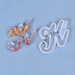 Буквы diy силиконовые Молды DIY-I034-08K