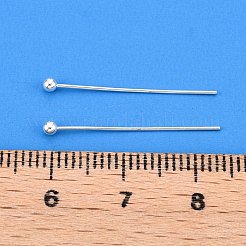 Langlebige Kugelkopfstifte aus plattiertem Messing&nbsp;KK-ZX025-27S-01-NR