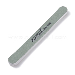 Kunststoff Silber Polier Stick, hellgrün, 180x20x8 mm