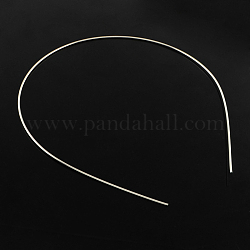 Accessoires pour bande de cheveux en fer, platine, 120~125mm