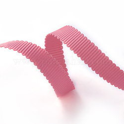 Polyester Ripsband, Peterham Ribbon, für Schmuck machen, hellviolettrot, 3/8 Zoll (10 mm), 50yards / Rolle (45.72 m / Rolle)