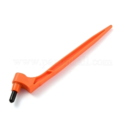 360 Degree Rotating Plastic Craft Cutting Knives, for Craft, Scrapbooking, Stencil, Orange Red, 17.8x3.7x1.5cm, Head: 13x5mm
