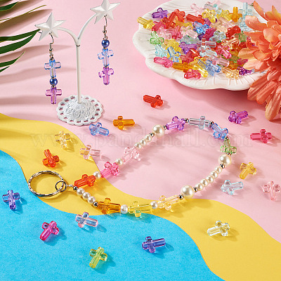 Прозрачные акриловые бусины&nbsp;MACR-TAC0001-19-1